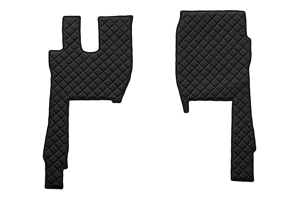 Coppia tappeti in Skeentex - Nero - compatibile per Ford F-Max (10/18>)