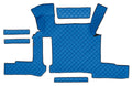 Tappeto centrale in Skeentex - Blu - compatibile per Man TGX (01/17>06/20) manuale, 2 cassetti