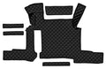 Tappeto centrale in Skeentex - Nero - compatibile per Man TGX (01/17>06/20) manuale, 2 cassetti