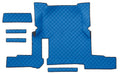 Tappeto centrale in Skeentex - Blu - compatibile per Man TGX (01/17>06/20) automatico, 2 cassetti
