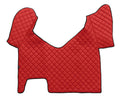 Tappeto centrale in Skeentex - Rosso - compatibile per Iveco Stralis (08/02>12/12) automatico, cabina larga - Iveco Stralis (07/12>12/19) automatico, cabina larga - Iveco Stralis Hi-Way (07/12>08/16) automatico, cabina larga - Iveco Stralis XP (09/16>1...