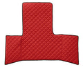 Tappeto centrale in Skeentex - Rosso - compatibile per Man TGL (09/12>10/21) cabina L, LX - Man TGM (09/12>10/21) cabina L, LX - Man TGS (09/14>10/21) cabina L, LX - Man TGM (11/21>) cabina L, LX - Man TGS (11/21>) cabina L, LX - Man TGL (11/21>) cabin...