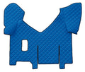 Tappeto centrale in Skeentex - Blu - compatibile per Iveco Stralis (08/02>12/12) manuale, cabina larga, frigo scorrevole - Iveco Stralis (07/12>12/19) manuale, cabina larga, frigo scorrevole - Iveco Stralis Hi-Way (07/12>08/16) manuale, cabina larga, f...