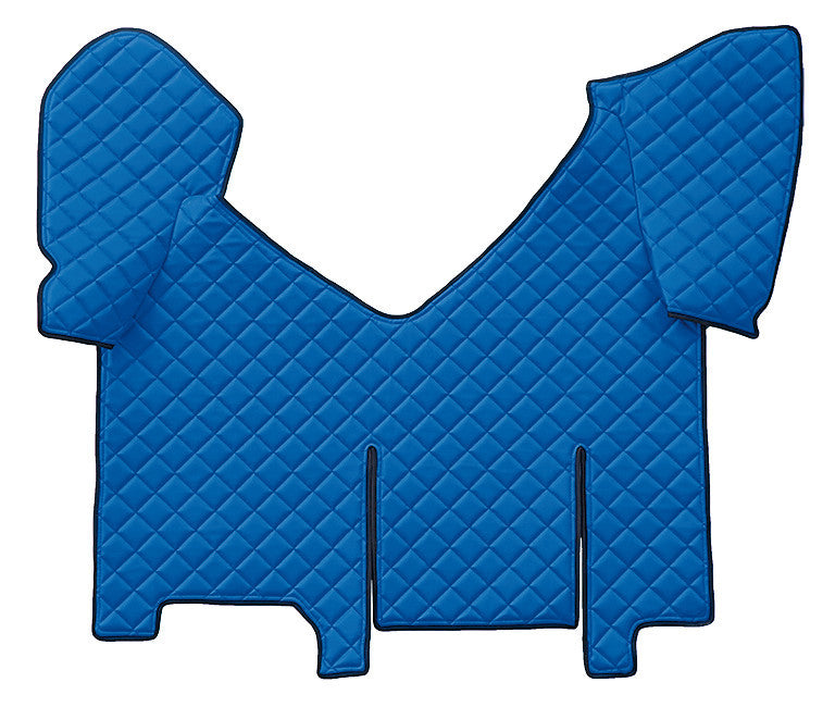 Tappeto centrale in Skeentex - Blu - compatibile per Iveco Stralis (08/02>12/12) automatico, cabina larga, frigo scorrevole - Iveco Stralis (07/12>12/19) automatico, cabina larga, frigo scorrevole - Iveco Stralis Hi-Way (07/12>08/16) automatico, cabina...