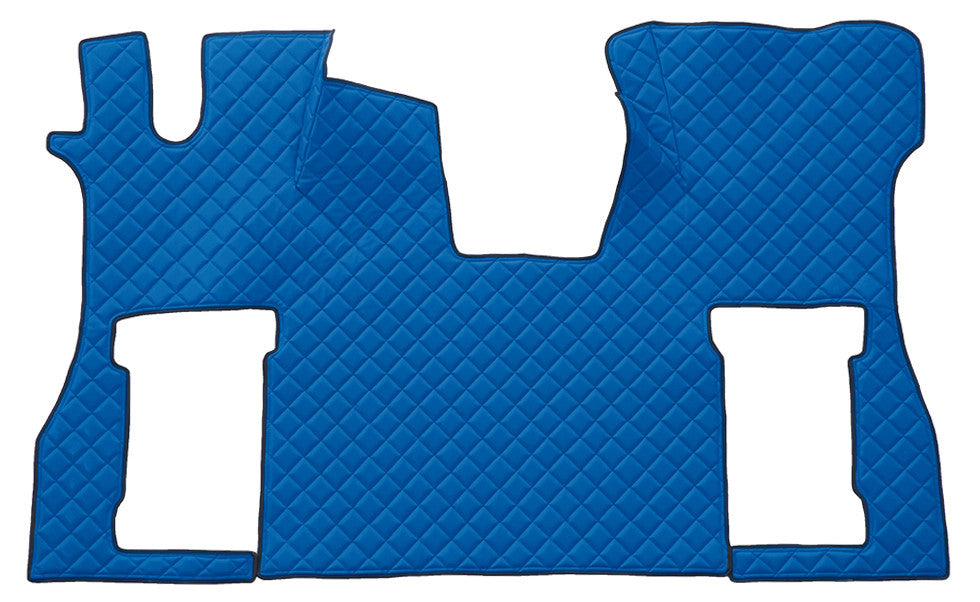 Tappeto unico in Skeentex - Blu - compatibile per Scania S Serie 7 - New Generation (11/16>) no tunnel, sedile pass. pneumatico