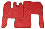 Tappeto unico in Skeentex - Rosso - compatibile per Renault Magnum (01/01>06/13) manuale