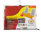 Tappeto unico in Skeentex - Rosso - compatibile per Renault T (06/13>) no tunnel