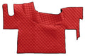 Tappeto unico in Skeentex - Rosso - compatibile per Renault T (06/13>) no tunnel