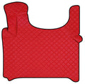 Tappeto centrale in Skeentex - Rosso - compatibile per Man TGX (07/20>)