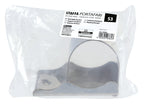 S3, staffa portafari in acciaio inox