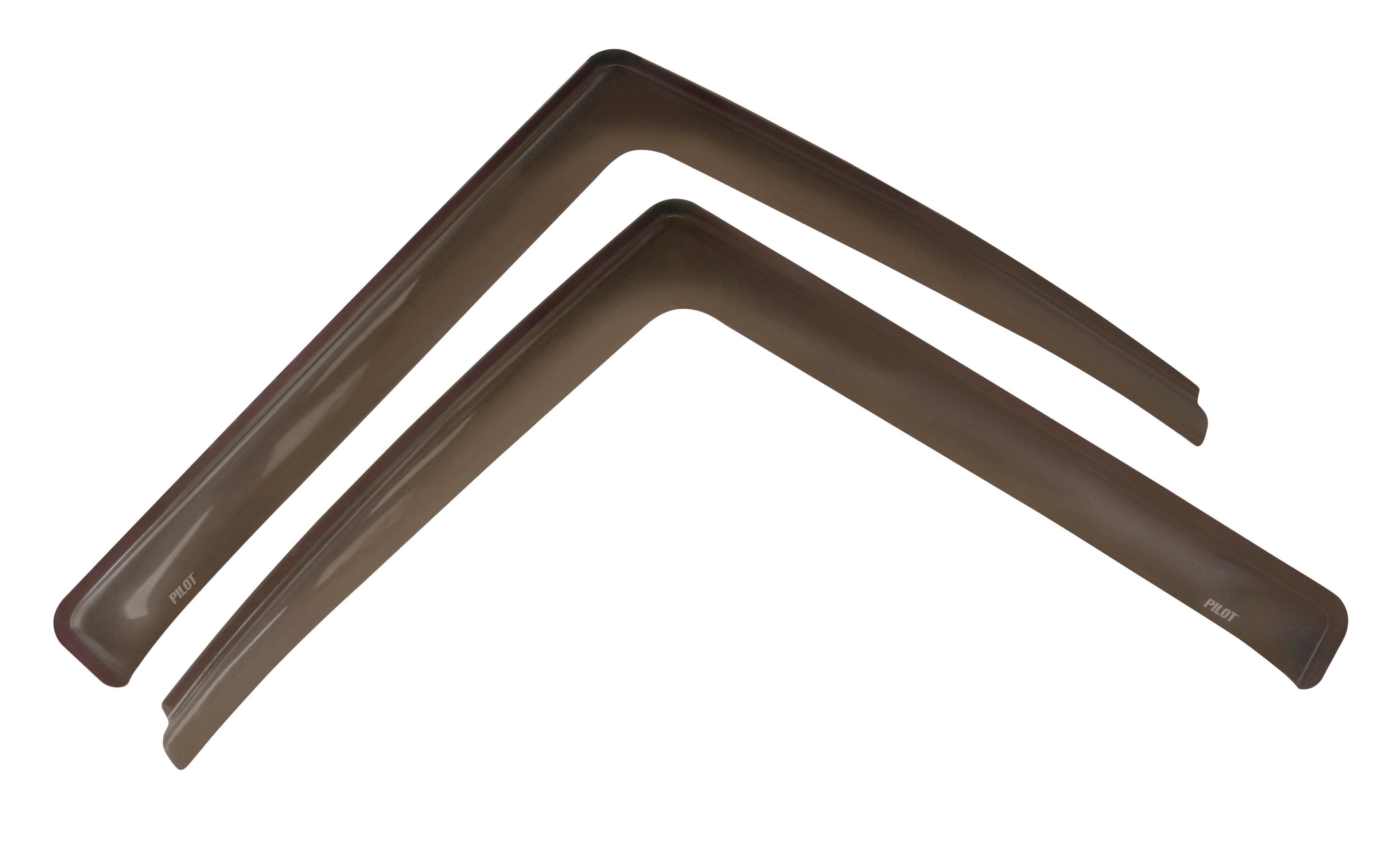 Set deflettori aria in policarbonato - compatibile per Iveco S-Way (10/19>) - Iveco T-Way (10/19>) - Iveco X-Way (10/17>)