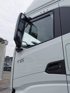 Set deflettori aria in acrilico - compatibile per Iveco S-Way (10/19>) - Iveco T-Way (10/19>) - Iveco X-Way (10/17>)
