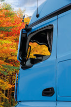 Set deflettori aria in policarbonato - compatibile per Mercedes Actros MP4 (09/11>09/19) - Mercedes Actros MP5 (10/19>) - Mercedes Actros MP5 F (11/21>) - Mercedes Actros MP5 L (11/21>) - Mercedes Antos (09/12>) - Mercedes Arocs (04/13>)