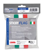 Sticky Flag, striscia tricolore Italia in rotolo - 5x500 cm