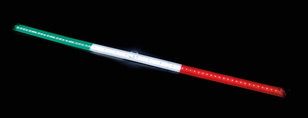 Bandiera luminosa 90 cm, 72 Led, 24V - Italia