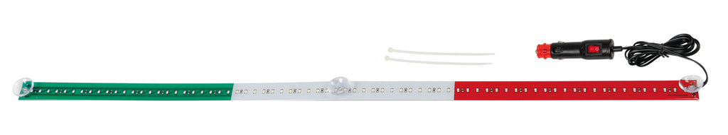 Bandiera luminosa 90 cm, 72 Led, 24V - Italia