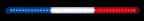 Bandiera luminosa 60 cm, 42 Led, 24V - Francia
