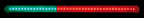 Bandiera luminosa 60 cm, 42 Led, 24V - Portogallo