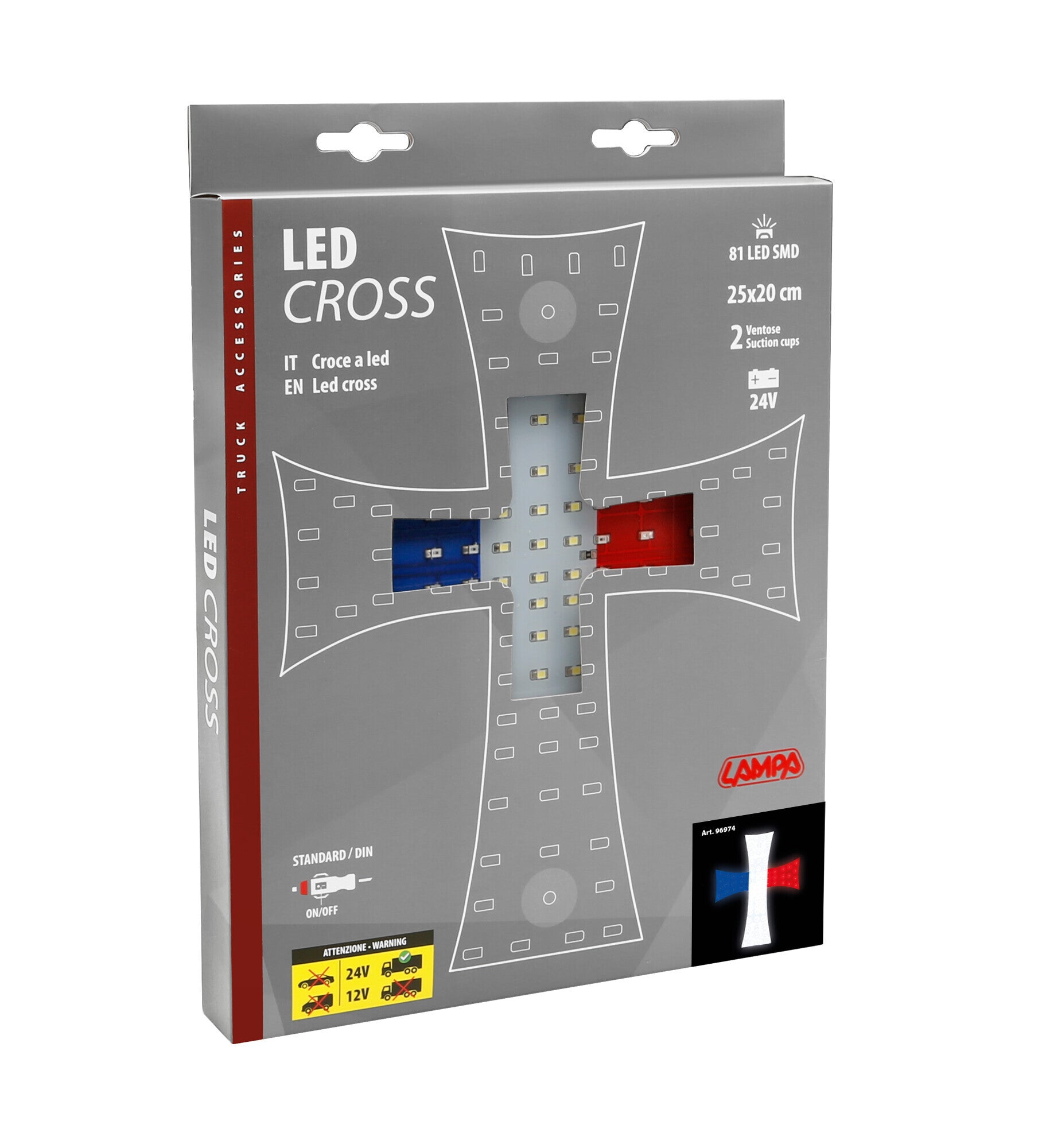 Croce a Led 24V - Francia