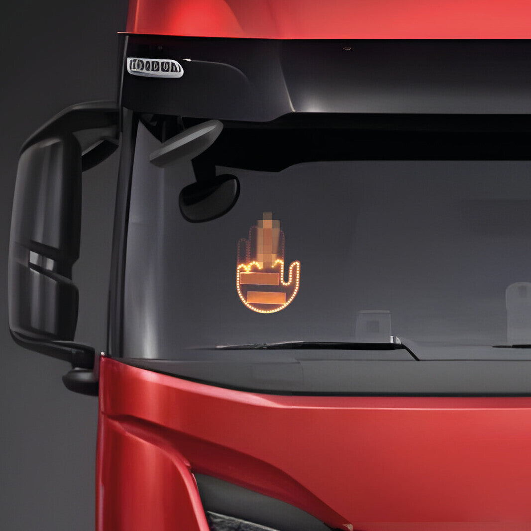 Led Hand Gestures, luce decorativa - 203 Led Smd