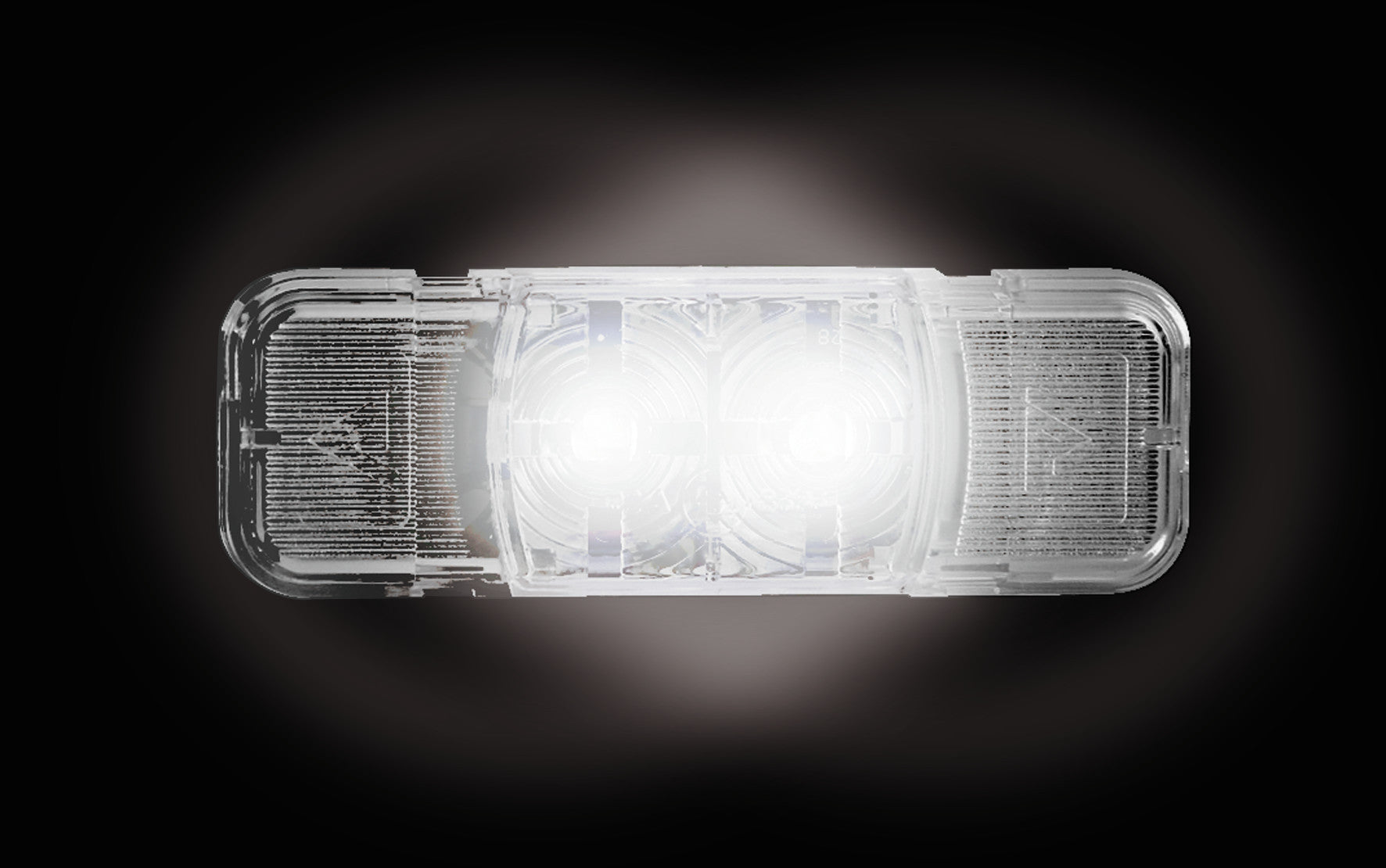 Luce ingombro - 2 Led - 24V - Bianco