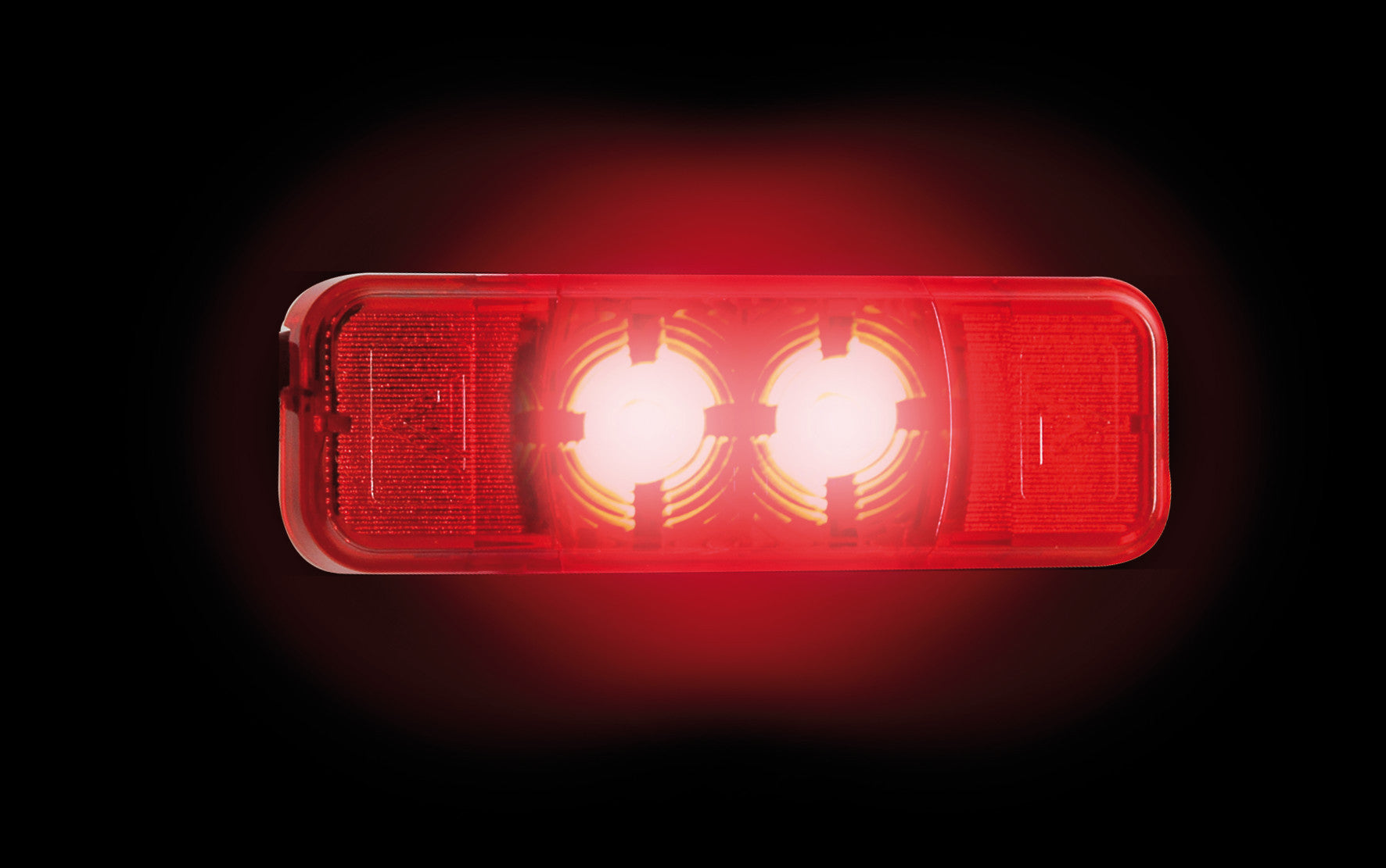Luce ingombro - 2 Led - 24V - Rosso