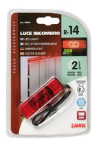 Luce ingombro - 2 Led - 24V - Rosso