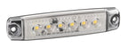 Luce ingombro - 6 Led - 12/24V - Bianco