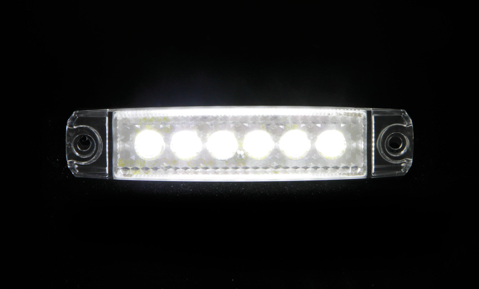 Luce ingombro - 6 Led - 12/24V - Bianco