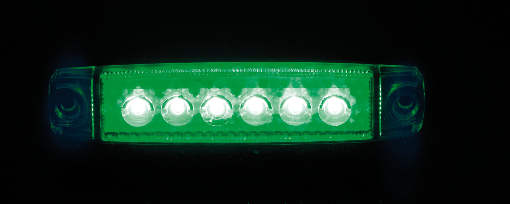 Luce decorativa - 6 Led - 12/24V - Verde