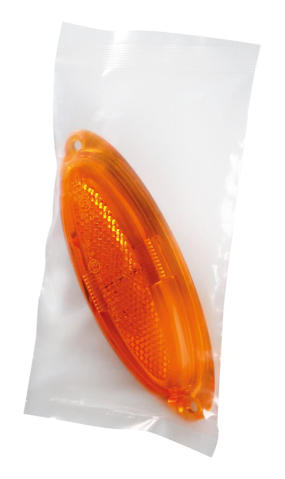 Set 20 pz, luce ingombro - 4 Led - 12/24V - Arancio