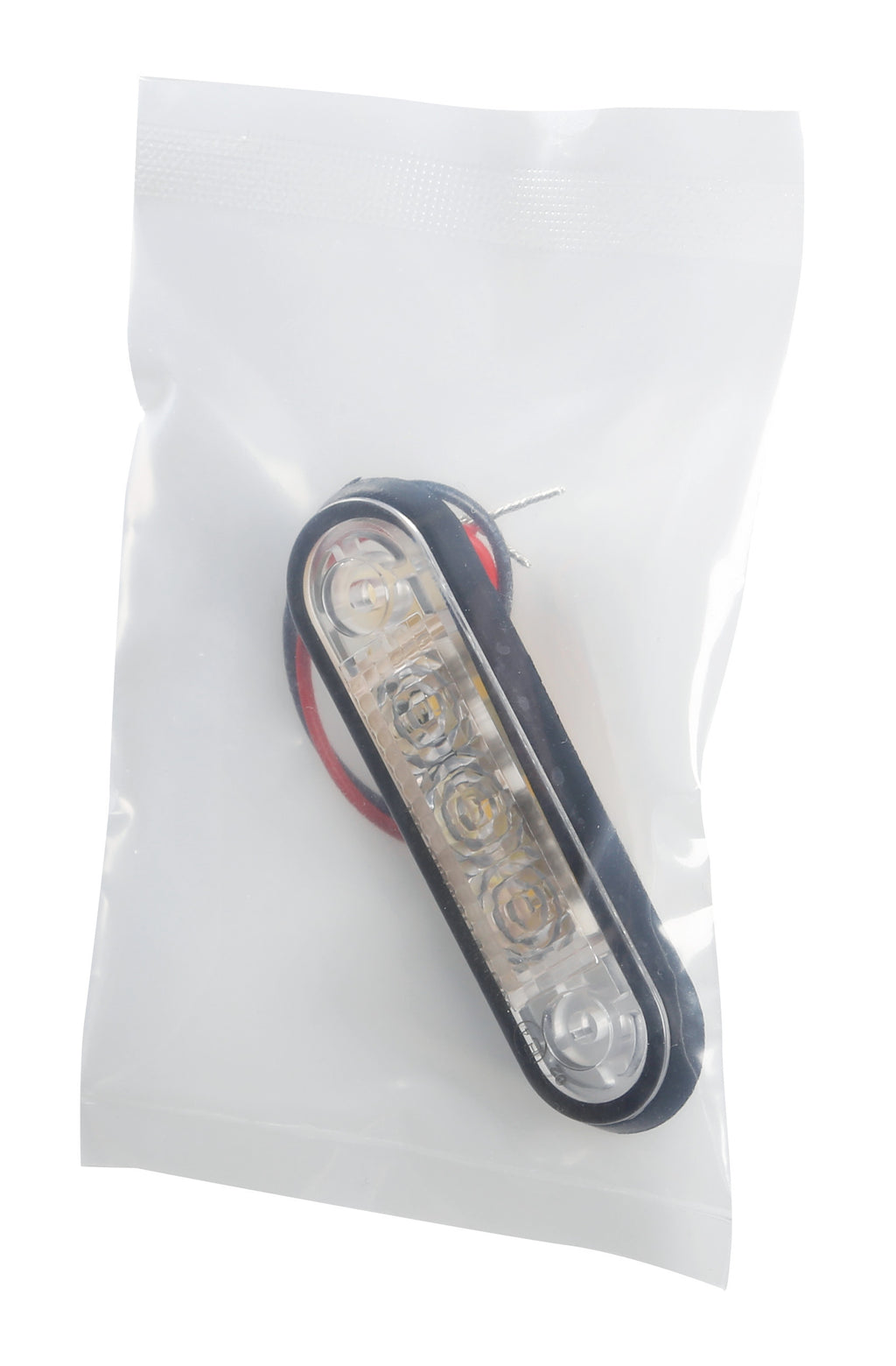Set 20 pz, luce ingombro - 3 Led - 12/24V - Arancio