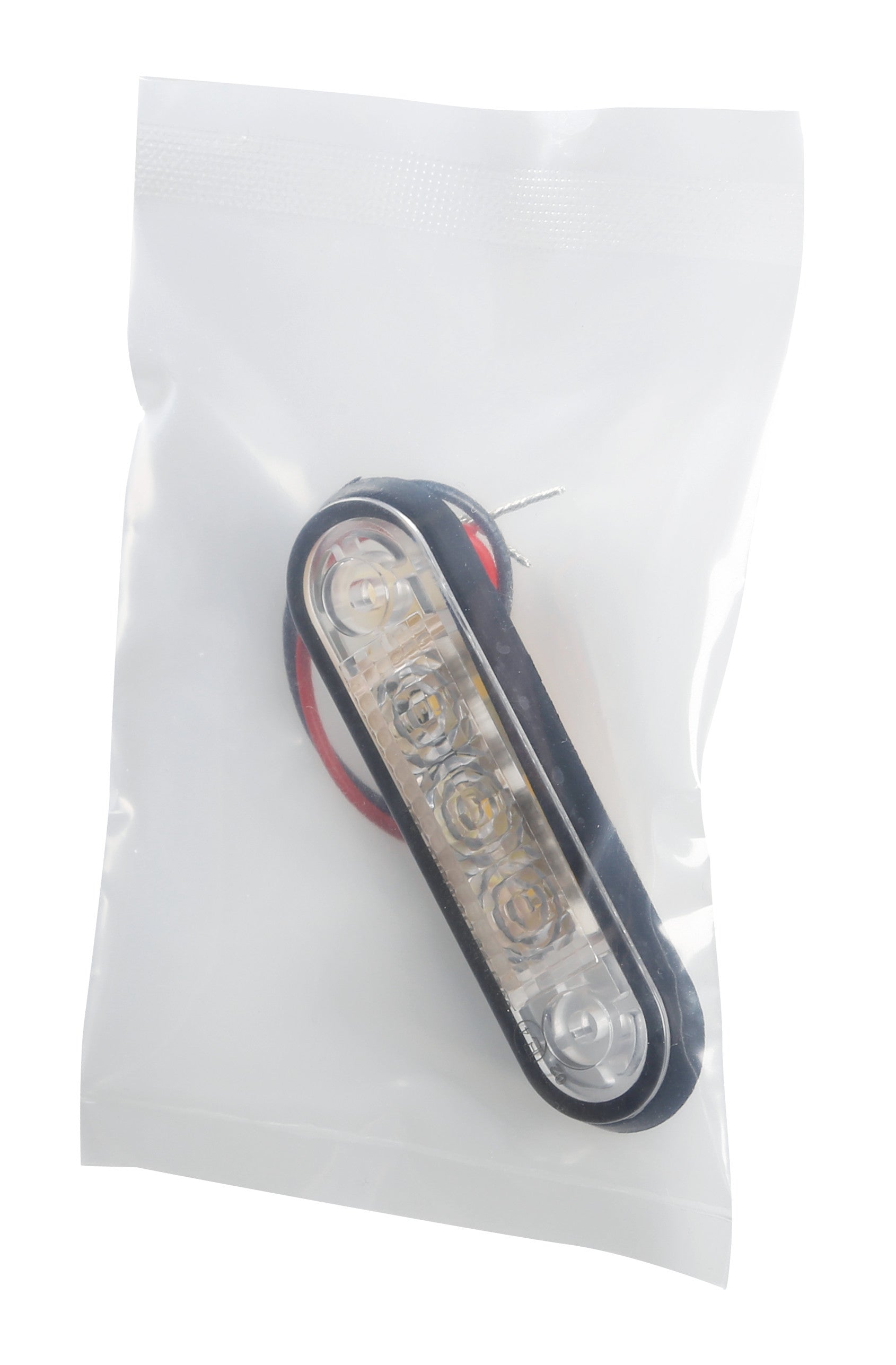 Set 20 pz, luce ingombro - 3 Led - 12/24V - Arancio