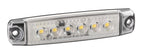 Set 20 pz, luce ingombro - 6 Led - 12/24V - Bianco