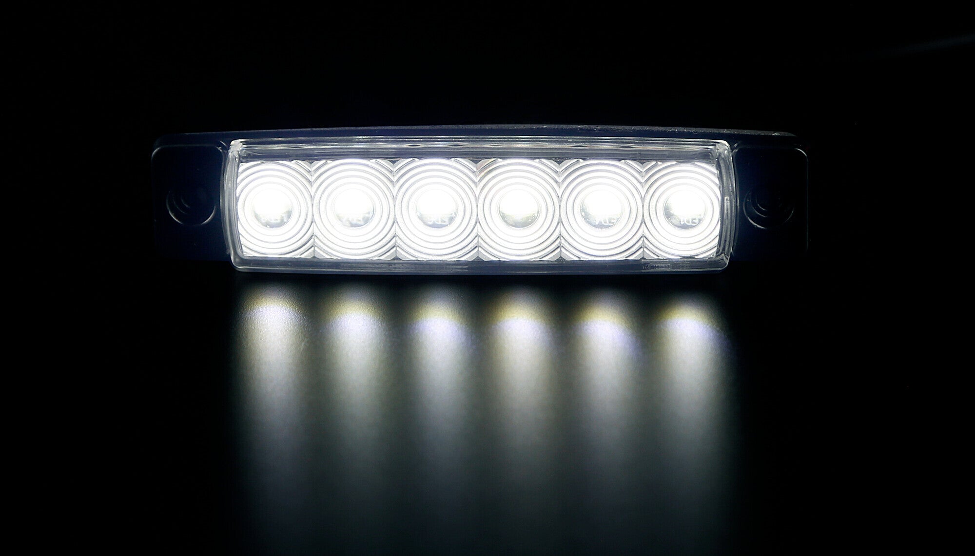 Luce ingombro - 6 Led - 12/24V - Bianco