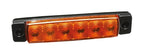 Luce ingombro - 6 Led - 12/24V - Arancio