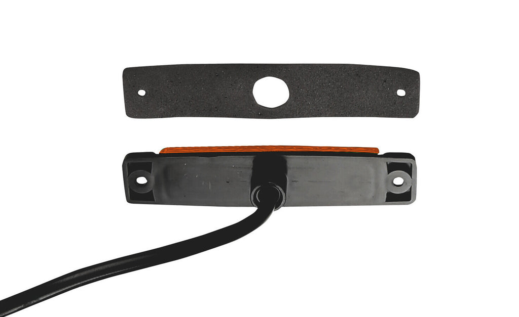 Luce ingombro - 6 Led - 12/24V - Arancio