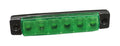 Luce decorativa - 6 Led - 12/24V - Verde