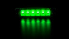 Luce decorativa - 6 Led - 12/24V - Verde