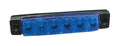 Luce decorativa - 6 Led - 12/24V - Blu