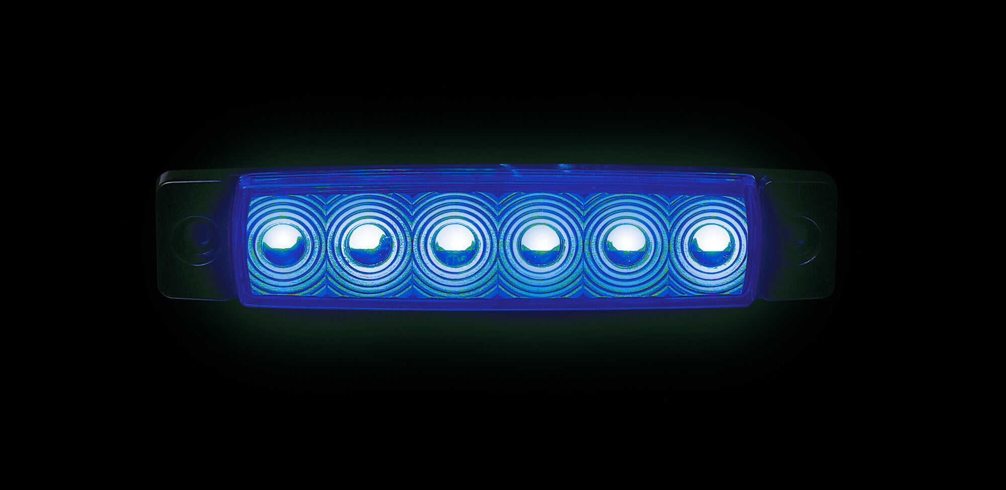 Luce decorativa - 6 Led - 12/24V - Blu