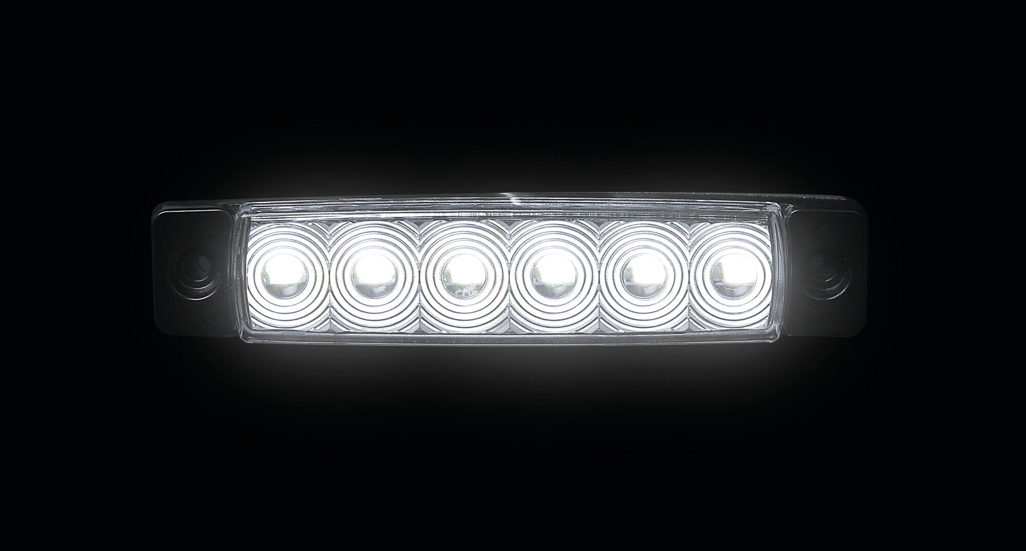 Set 20 pz, luce ingombro - 6 Led - 12/24V - Bianco