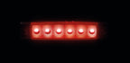Set 20 pz, luce ingombro - 6 Led - 12/24V - Rosso