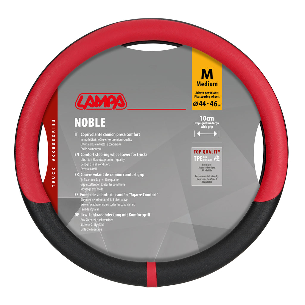 Noble, coprivolante in Skeentex - M - Ø 44/46 cm - Rosso