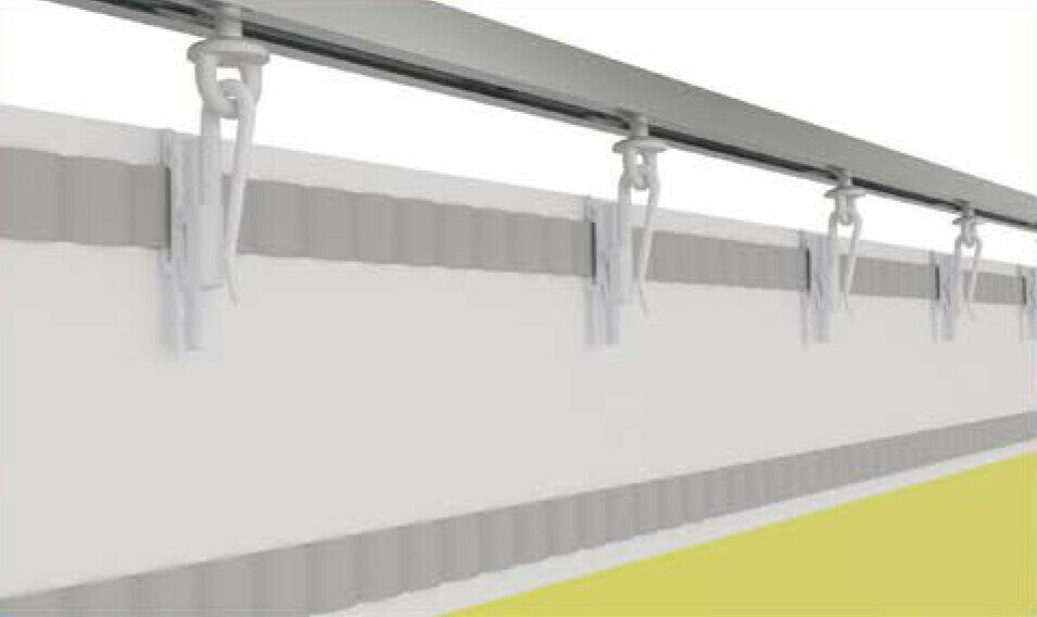 Ganci per tende - G-10 - 25 pz