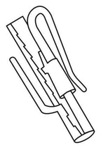 Ganci per tende - G-10 - 25 pz