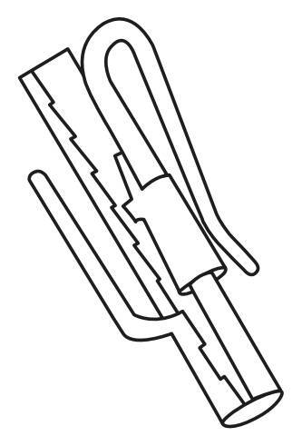 Ganci per tende - G-10 - 25 pz