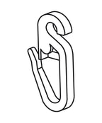 Ganci per tende - G-4 - 500 pz