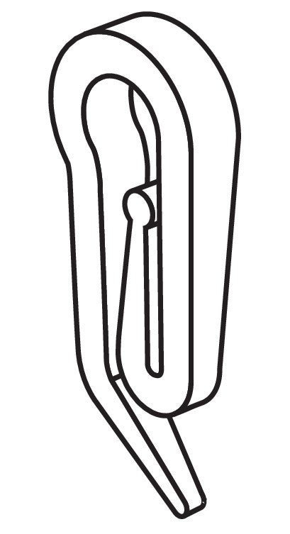 Ganci per tende - G-5 - 500 pz