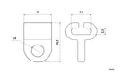 Scorrevoli per binari - G-9 - 25 pz